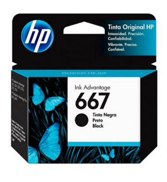 ventas de cartuchos hp 667 NEGRO